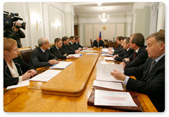 Председатель Правительства Российской Федерации В.В.Путин провел совещание по вопросу обеспечения объектов электроэнергетики запасами топлива