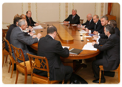 Переговоры Председателя Правительства РФ В.В.Путина с Премьер-министром Украины Ю.В.Тимошенко в расширенном межправительственном составе