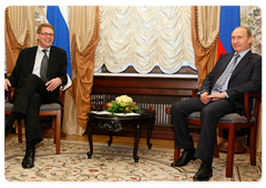 Prime Minister Vladimir Putin held talks with Finland’s Prime Minister Matti Vanhanen