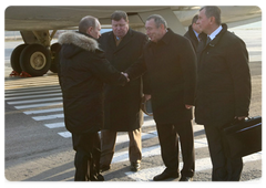 Prime Minister Vladimir Putin arrived in Rostov-on-Don