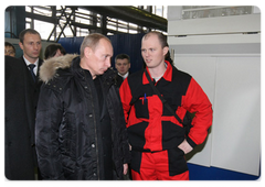 Vladimir Putin visited the Rostselmash harvester-manufacturing plant