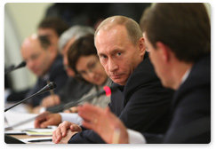 Председатель Правительства Российской Федерации В.В.Путин провел совещание по вопросу о дополнительных мерах поддержки сельского хозяйства