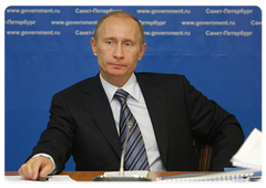 Председатель Правительства Российской Федерации В.В.Путин провел совещание о приоритетных направлениях развития ОАО «РЖД»