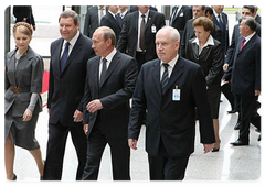 Vladimir Putin arrived in Minsk on a working visit