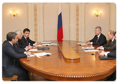Meeting of Vladimir Putin with the United Russia party leadership
