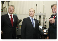 В.В. Путин посетил Всероссийский научно-исследовательский институт авиационных материалов (ВИАМ)