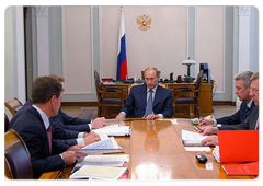 Prime Minister Vladimir Putin chaired a meeting on the Draft Long-Term Strategy for Large-Scale Housing Construction