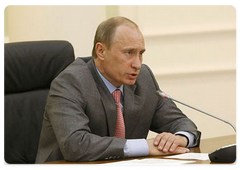 В.В.Путин провел встречу с Председателем Координационной комиссии Международного Олимпийского комитета
