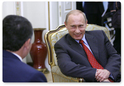 В.В.Путин провел встречу с Королем Иордании Абдаллой II Бен Аль Хусейном