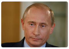 The interview of the Russian Prime Minister Vladimir Putin to the American TV company CNN