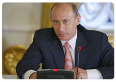В.В.Путин провел встречу с руководством Совета Федерации