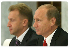 Председатель Правительства Российской Федерации В.В.Путин выступил на совещании по вопросам подготовки к саммиту АТЭС