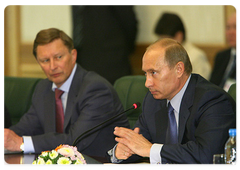 Prime Minister Vladimir Putin held talks with Uzbekistan’s Prime Minister Shavkat Mirziyoev