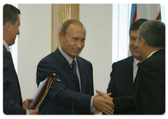 Several documents were signed on completion of the Russia-Uzbek negotiations