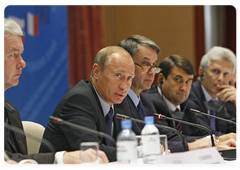 Prime Minister Vladimir Putin made a speech at the opening of the 13th session of the French-Russian Bilateral Cooperation Commission at the level of heads of governments.