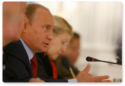 В.В.Путин встретился с депутатами фракции «Справедливая Россия» в Государственной Думе