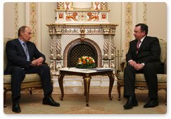 В.В.Путин провел рабочую встречу с Премьер-министром Киргизии И.В.Чудиновым