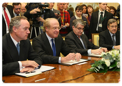 В.В.Путин встретился с главами европейских энергетических компаний – итальянской «ЭНИ», германской «Рургаз» и французской «Газ де Франс»