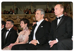 Торжественная церемония вручения В.В.Путину Саксонского ордена благодарности