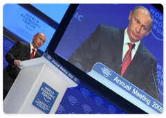 Prime Minister Vladimir Putin’s speech at the opening ceremony of the World Economic Forum