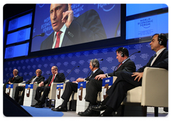 Выступление Председателя Правительства Российской Федерации В.В.Путина на открытии Всемирного экономического форума в г. Давос