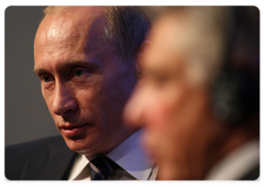 Председатель Правительства Российской Федерации В.В.Путин провел встречу с членами Международного совета предпринимателей