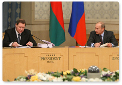 В.В.Путин принял участие в заседании Совета Министров Союзного государства