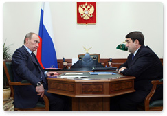 В.В.Путин провел рабочую встречу с Министром транспорта Российской Федерации И.Е.Левитиным
