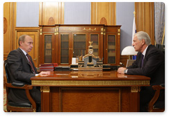 В.В.Путин провел рабочую встречу с Председателем Государственной Думы Российской Федерации Б.В.Грызловым
