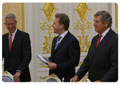 Первый заместитель Председателя Правительства РФ И.Шувалов на встрече с представителями германских деловых кругов