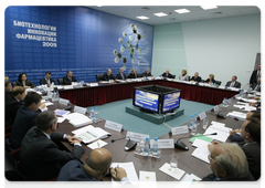 В.В.Путин провел совещание «О стратегии развития фармацевтической промышленности»