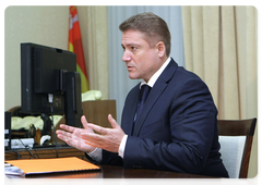 В.В.Путин провел рабочую встречу с губернатором Калининградской области Г.В.Боосом