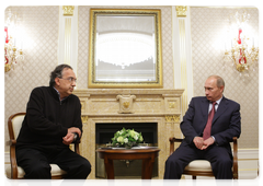В.В.Путин встретился с руководством ОАО «КАМАЗ» и компании «Фиат-групп»