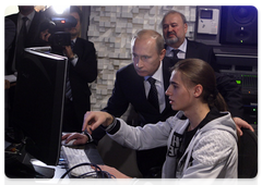 Vladimir Putin visited new pavilions and studios of the Sergei Gerasimov State University of Cinematography (VGIK)