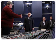 Vladimir Putin visited new pavilions and studios of the Sergei Gerasimov State University of Cinematography (VGIK)