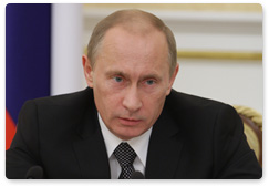 В.В. Путин провел заседание Президиума Правительства Российской Федерации
