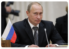 В.В.Путин принял участие в заседании ХХV Межгосударственного Совета Евразийского экономического сообщества на уровне глав правительств