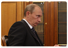 Председатель Правительства Российской Федерации В.В.Путин встретился с президентом Ингушетии Ю.Б.Евкуровым
