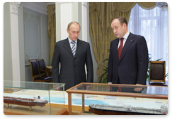 В.В.Путин провел рабочую встречу с генеральным директором «Совкомфлота» С.О.Франком