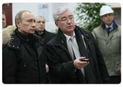 В.В.Путин посетил нефтеперерабатывающий завод «Киришинефтеоргсинтез» (ООО «КИНЕФ») в Ленинградской области