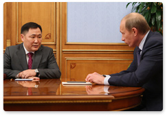 Председатель Правительства Российской Федерации провел рабочую встречу с Председателем Правительства Республики Тыва Ш.В.Кара-оолом