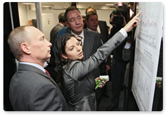 В.В.Путин посетил телекомпанию «Russia Today»