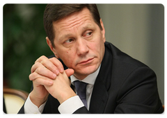 Alexander Zhukov at a meeting of the Presidium of the Presidential Council for the Implementation of Priority National Projects and Demographic Policy
