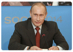 Vladimir Putin chairing a meeting of the Presidium of the Presidential Council on Physical Fitness and Sports