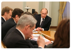 Председатель Правительства Российской Федерации провел совещание по экономическим вопросам
