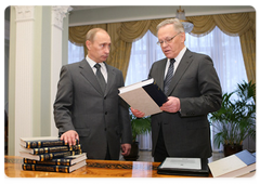 Vladimir Putin had a meeting with the President of the Russian Academy of Sciences, Yuri Osipov