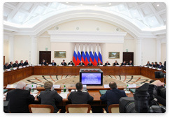 В.В.Путин в Сочи принял участие в заседании Совета при Президенте РФ по развитию физической культуры и спорта