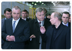В.В.Путин посетил Тверской вагоностроительный завод