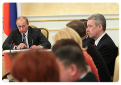 Prime Minister Vladimir Putin chaired a meeting of the Government Presidium