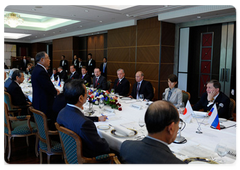 Working breakfast of the representatives of the Japanese business community
